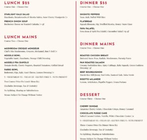heirloom new haven restaurant week menu